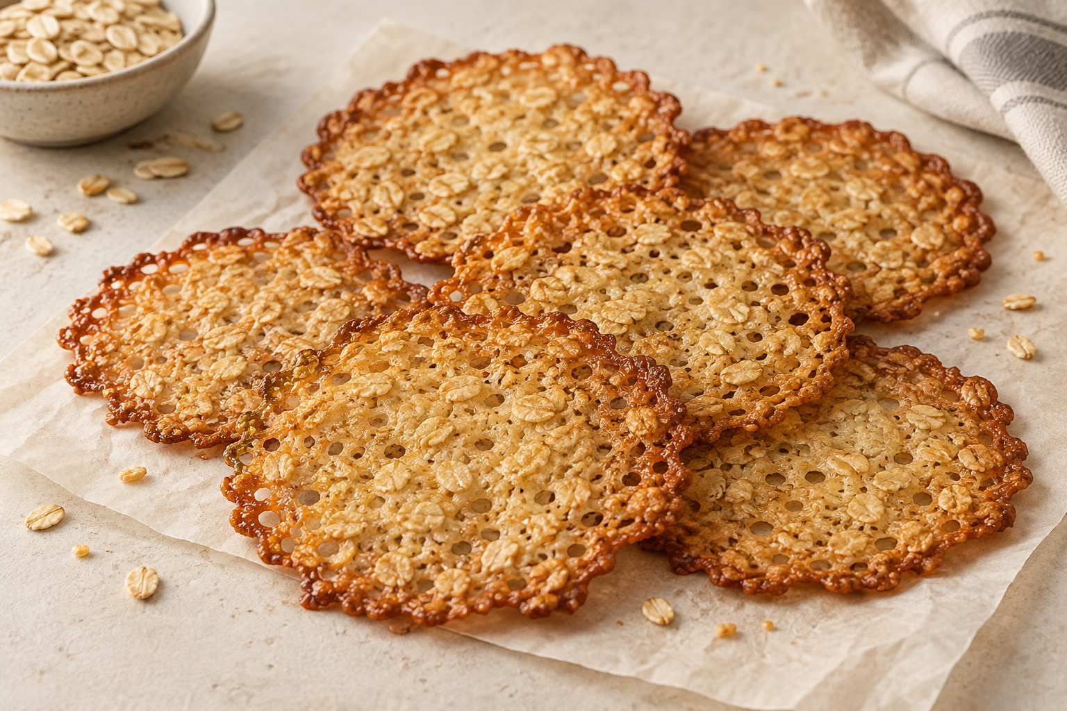 Glutenfria havreflarn med potatismjöl — så byter du ut vetemjölet